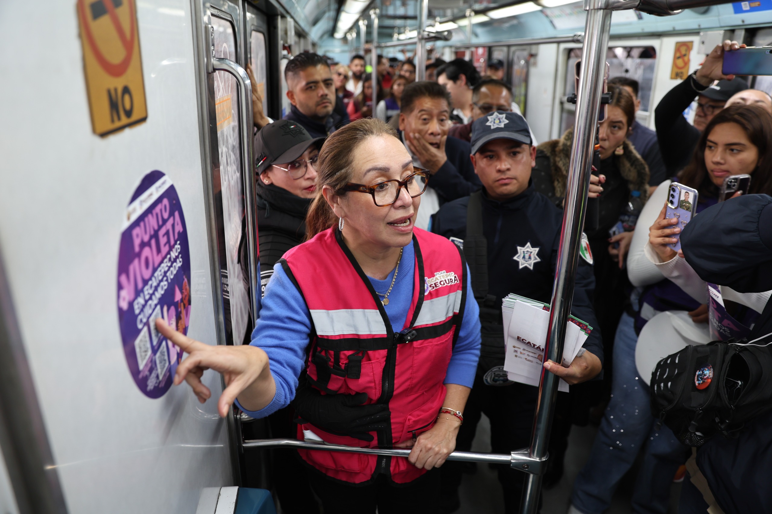 Ecatepec activa Operativo Metro Seguro en beneficio de 360 mil usuarios