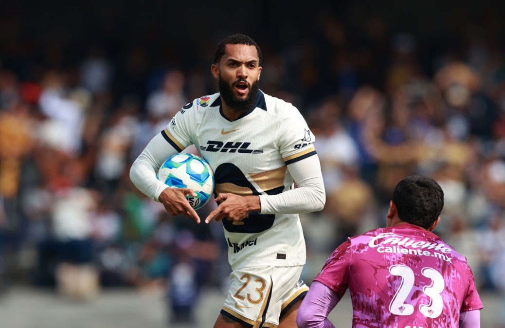 Juninho rescata empate de Pumas ante León en la jornada 3 del Clausura 2026