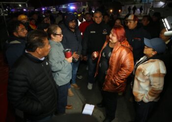 liberan vialidad donde se  ponía un  tianguis  Ecatepec