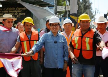 Construyen colector en Ecatepec para evitar inundaciones