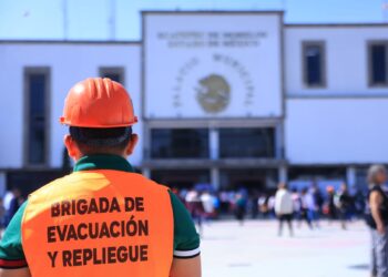 Saldo blanco en simulacro de Ecatepec